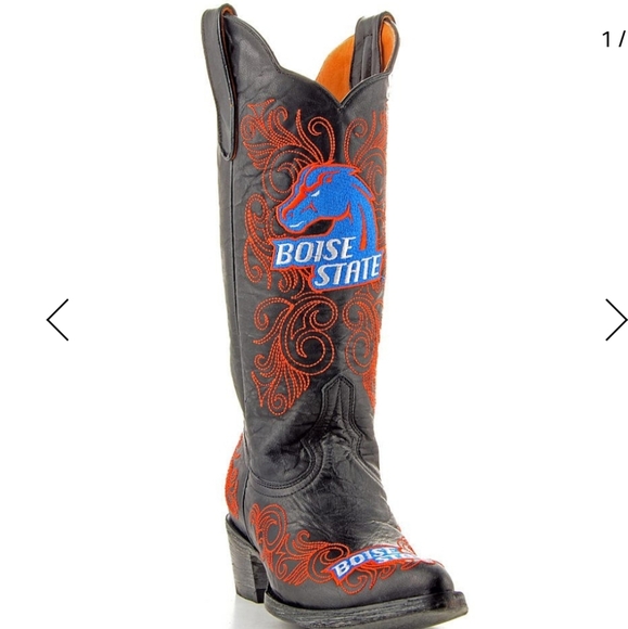 NWT Women's Boise State University 10" Cowboy Boots - Picture 5 of 11